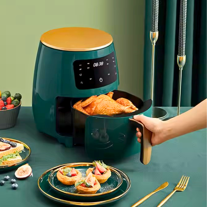Friteuse à air multifonctionnelle haute capacité 1400W 6l personnalisée
